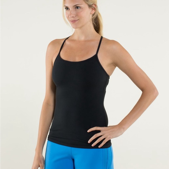 Lululemon Athletica Black Power Y Tank Top - Picture 5 of 5